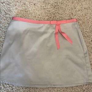 Xhilaration Tan Junior girls Mini Pencil Skirt Tie Front